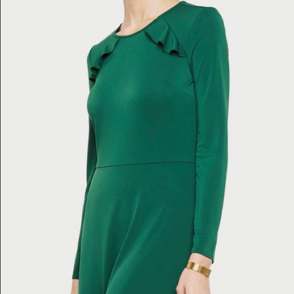 Ann Taylor - Knit Ruffle Flare Dress